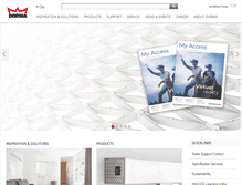 Tablet Screenshot of dorma.com
